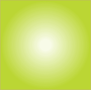 lime gradient circle