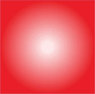red gradient circle