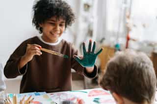 Childrens mindful art workshops, art classes image example